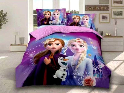 Παιδικό Πάπλωμα Μικροΐνες Disney Anna & Elsa Frozen Γαρύφαλλο 150x220 | Γαρύφαλλο - Λευκά Είδη